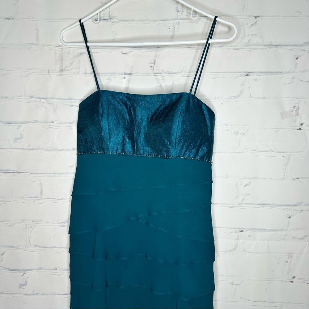 S.L. Fashions size 10 green dress
